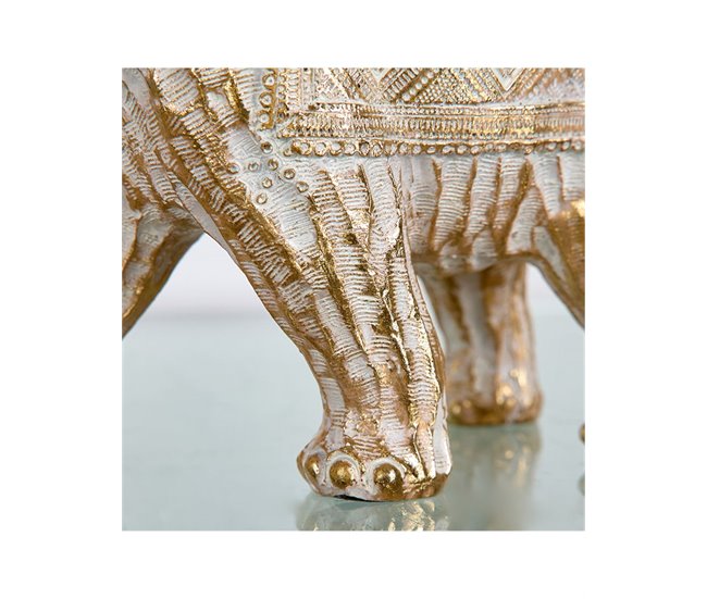 Conforama Elefante Presume De Casa Sabanah20*15*9doradoresina