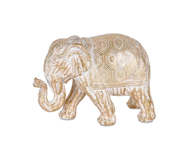 Conforama Elefante Presume De Casa Sabanah20*15*9doradoresina