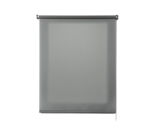 Conforama Enrollable Traslúcido Gris asfalto 45X180cm