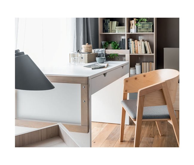 Conforama Escritorio 2 Cajones Con Caja Abierta - STIGE