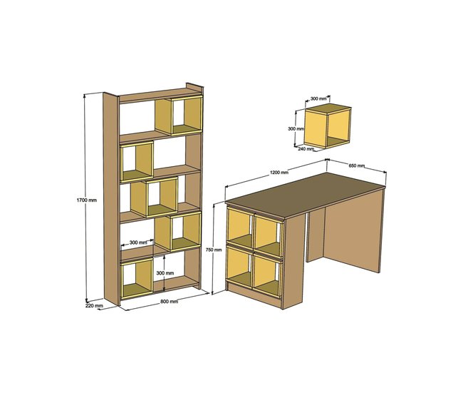 Conforama Escritorio Dgonzale Escritorio Multiusos Mesa De Oficina Para PC El Plan De Trabajo 120x65h75 Cm Nogal Y Blanco
