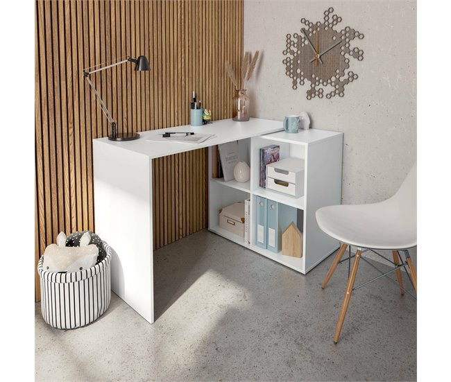 Conforama Escritorio Dmanci Escritorio De Esquina Mesa De Oficina Multiusos Escritorio Multiposición Que Ahorra Espacio 152x49h74 Cm Blanco