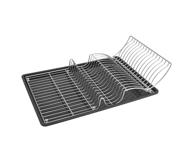 Conforama Escurreplatos Con Bandeja WINGTEX De Metaltex 50x31x7 Cm