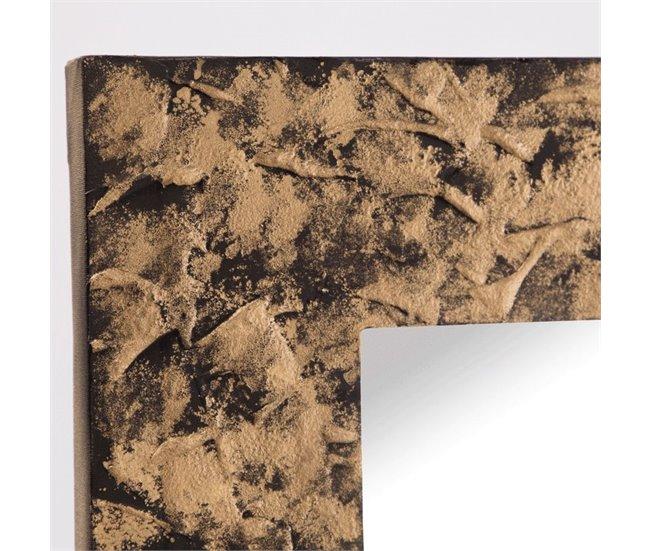 Conforama Espejo Artesanal Piedra Oro Piedra 60 X 120 X 3 5 Cm