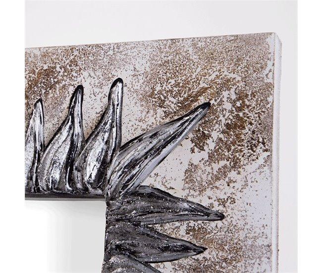 Conforama Espejo Artesanal Sol Plata Oscura Acrílico 150x70 Cm