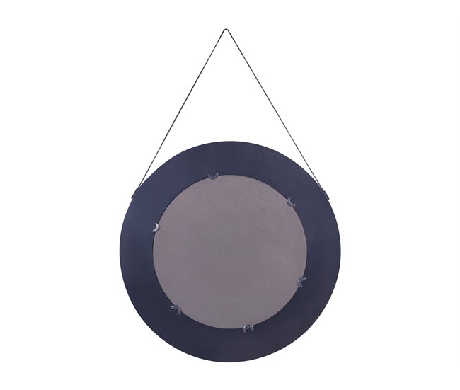 Conforama Espejo De Pared De Ratán Natural ø 70 Cm CAMBRAI