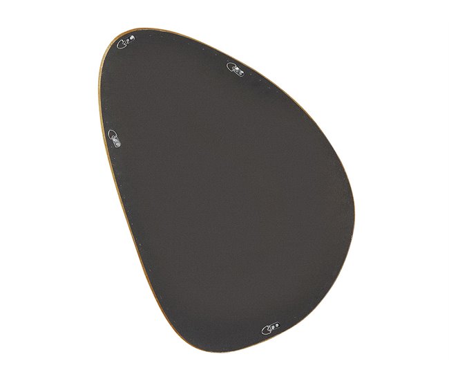 Conforama Espejo De Pared De Terciopelo Amarillo 61 X 91 Cm VENAS