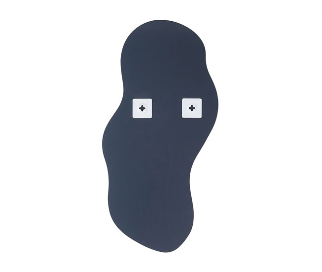 Conforama Espejo De Pared De Vidrio Plateado 33 X 80 Cm AUXERRE