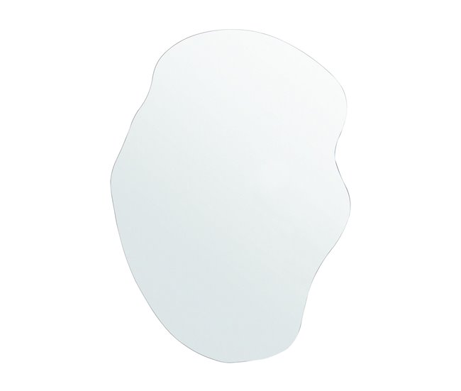 Conforama Espejo de pared plateado 50 x 70 cm FALAISE