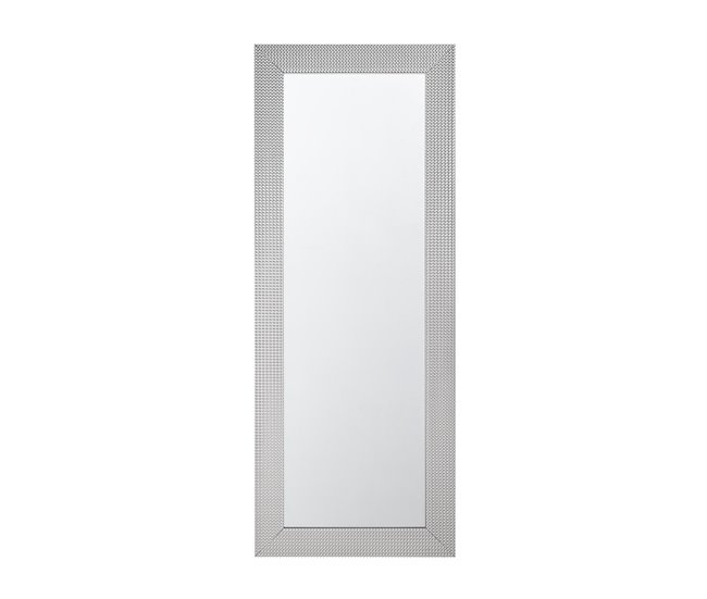 Conforama Espejo de pared plateado 50x130 cm DERVAL