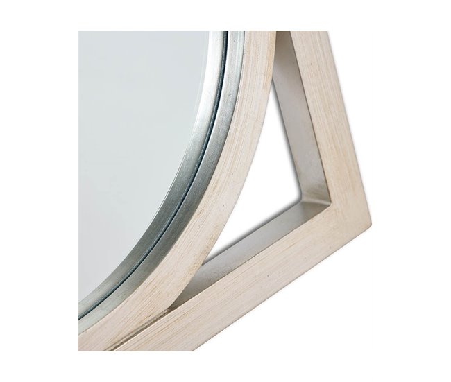 Conforama Espejo Presume De Casa Circulares 45*120*2.5 Plateado Mdf/espejo Biselado