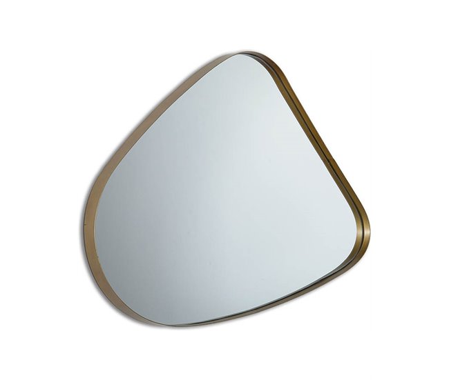 Conforama Espejo Presume De Casa Filomena 55.5*52.5*4 Dorado/espejo Metal/cristal