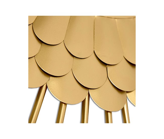 Conforama Espejo Presume De Casa Lido 91*91*2.5 Dorado Metal/espejo