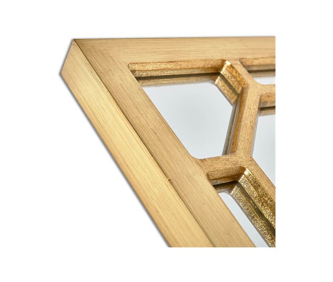 Conforama Espejo Presume De Casa Sidonie 40*120*2.7 Dorado/espejo Cristal/mdf