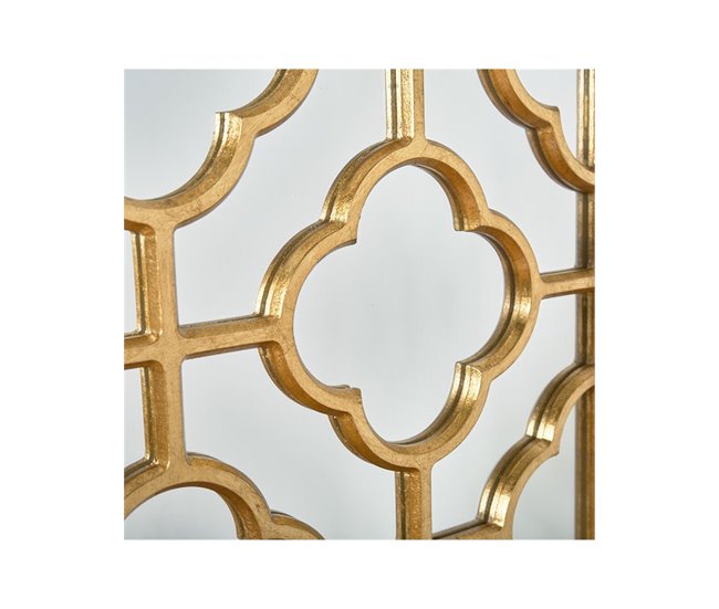 Conforama Espejo Presume De Casa Valentine 48*118*2.7 Dorado/espejo Cristal/mdf