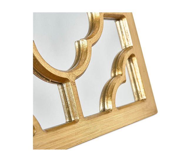 Conforama Espejo Presume De Casa Valentine 48*118*2.7 Dorado/espejo Cristal/mdf