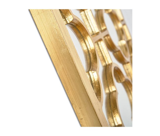 Conforama Espejo Presume De Casa Valentine 48*118*2.7 Dorado/espejo Cristal/mdf