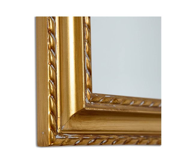 Conforama Espejos Presume De Casa Flor 25*120*2.5 Espejo/dorado Espejo/resina