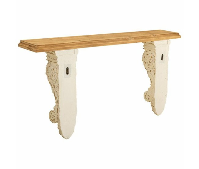 Conforama Estante Alexandra House Living Blanco Abeto Óxido De Magnesio 20 X 60 X 120 Cm