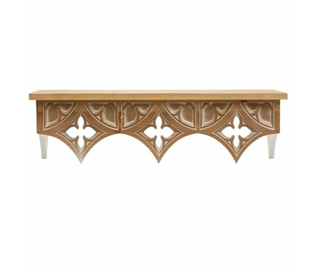 Conforama Estante Alexandra House Living Marrón Madera De Abeto Madera MDF 18 X 17 X 60 Cm