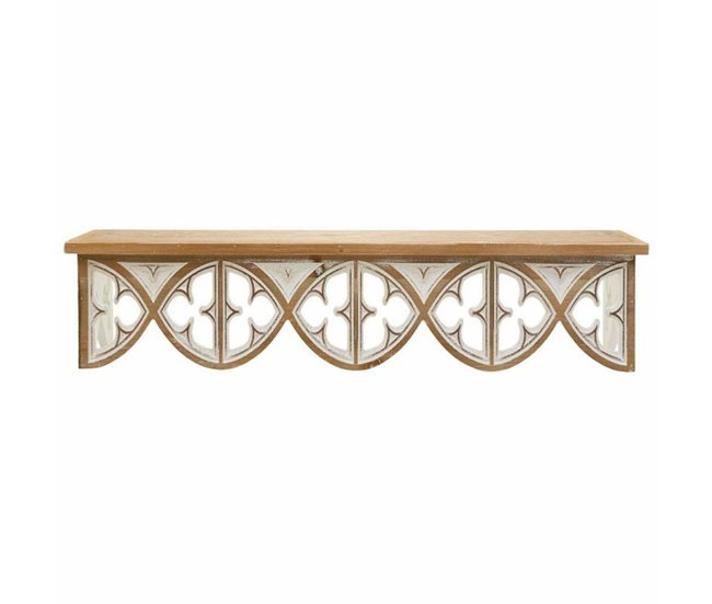 Conforama Estante Alexandra House Living Marrón Madera De Abeto Madera MDF 18 X 17 X 80 Cm