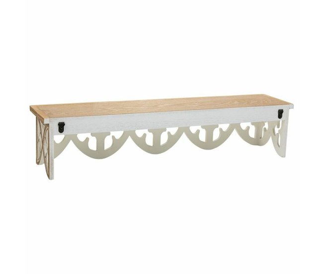 Conforama Estante Alexandra House Living Marrón Madera De Abeto Madera MDF 18 X 17 X 80 Cm