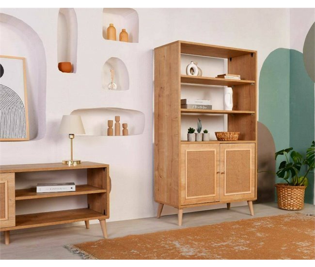 Conforama Estante Para Libros Dmoutinh Estante De Oficina Porta Libros Móvil Biblioteca 90x40h110 Cm Roble