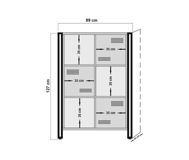 Conforama Estante Para Libros Dpecorin Estante De Oficina Porta Libros Móvil Biblioteca 89x35h127 Cm Roble Y Negro