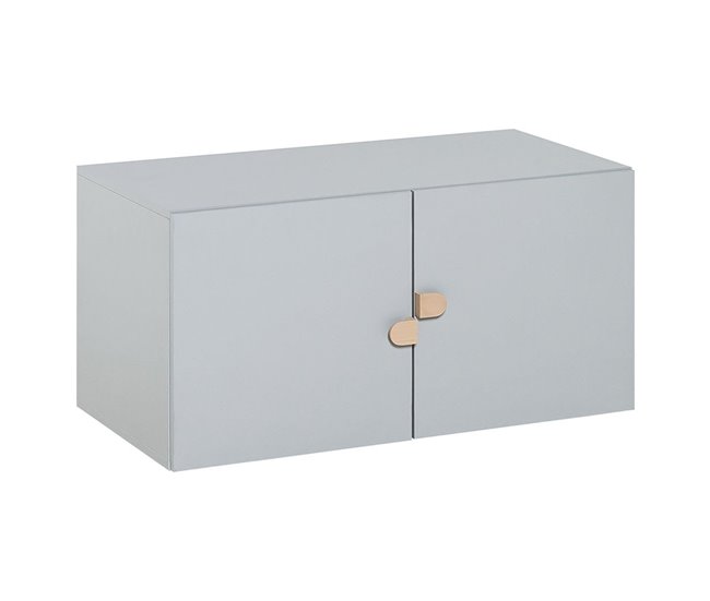 Conforama Estantería 8 Estantes Con Mueble Inferior 2 Puertas - STIGE
