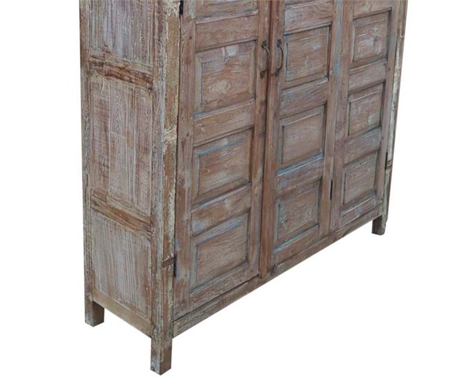Conforama Estantería Alexandra House Living Marrón Madera Reciclada 40 X 186 X 137 Cm