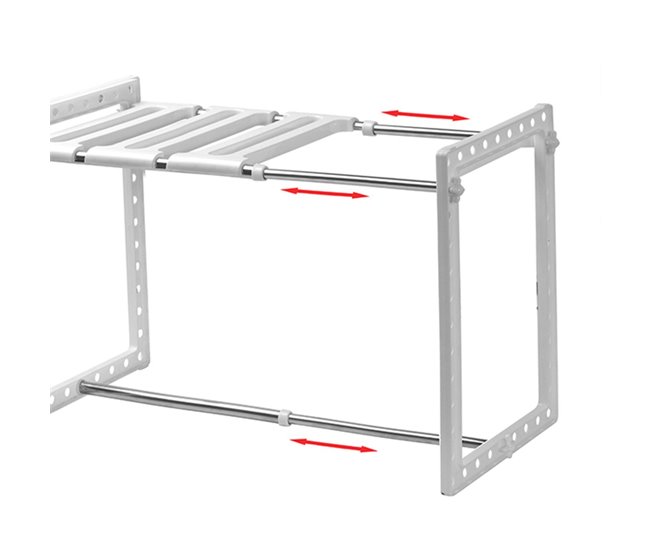 Conforama Estantería De 1 Nivel Extensible Bajo El Fregadero L38/65 Cm