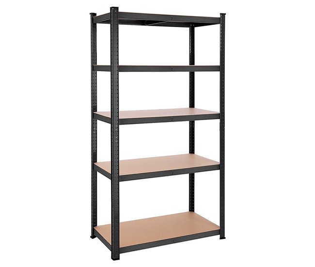 Conforama Estantería de 5 niveles ajustables para carga pesada - H200 cm