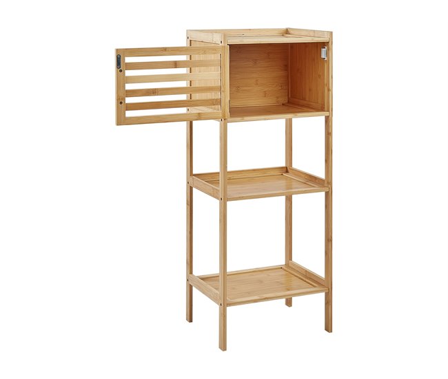 Conforama Estantería De Baño De Madera De Bambú Clara BECKLEY