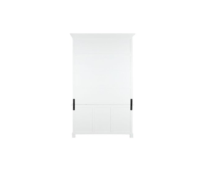 Conforama Estantería DKD Home Decor Blanco Madera MDF 137 X 38 X 234 Cm
