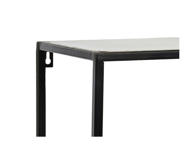 Conforama Estantería DKD Home Decor Negro Metal 120 X 20 X 60 Cm