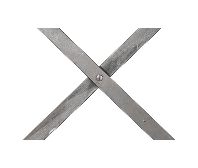 Conforama Estantería DKD Home Decor Sheesham Marrón Marrón Oscuro Gris Claro Madera Metal 213 X 43 X 220 Cm