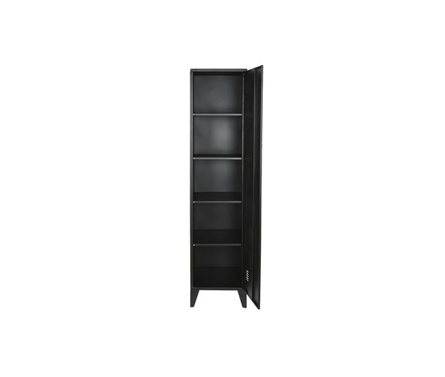 Conforama Estantería Home ESPRIT Negro Metal 40 X 41 X 180 Cm