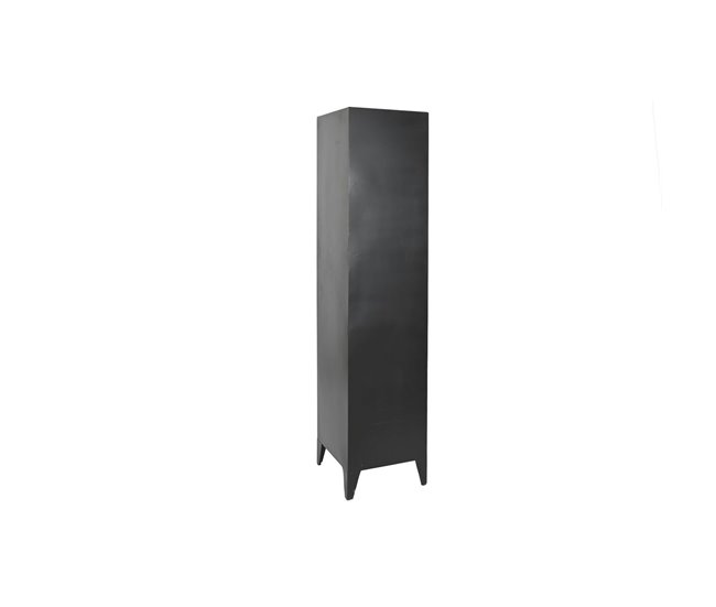 Conforama Estantería Home ESPRIT Negro Metal 40 x 41 x 180 cm