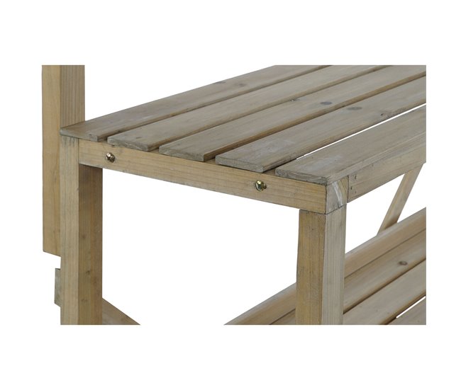 Conforama Estantería Home ESPRIT Negro Pizarra Madera De Abeto 98 X 68 X 192 Cm