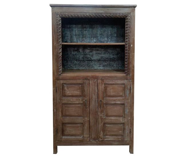 Conforama Estantería Librería De Madera Marrón 107x42x213hcm