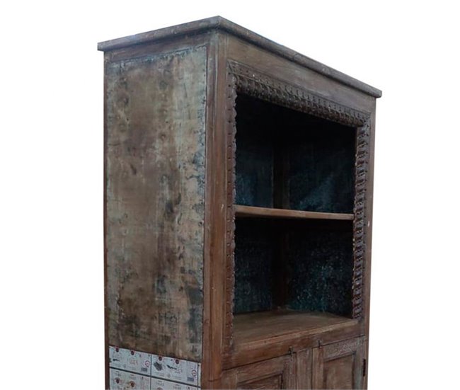 Conforama Estantería Librería De Madera Marrón 107x42x213hcm