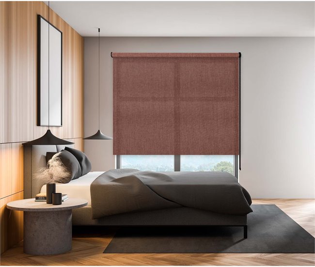 Conforama Estor Enrollable Miami En Color Chocolate