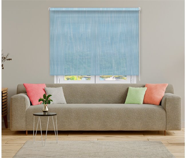Conforama Estor Enrollable Miami Sh En Color Celeste