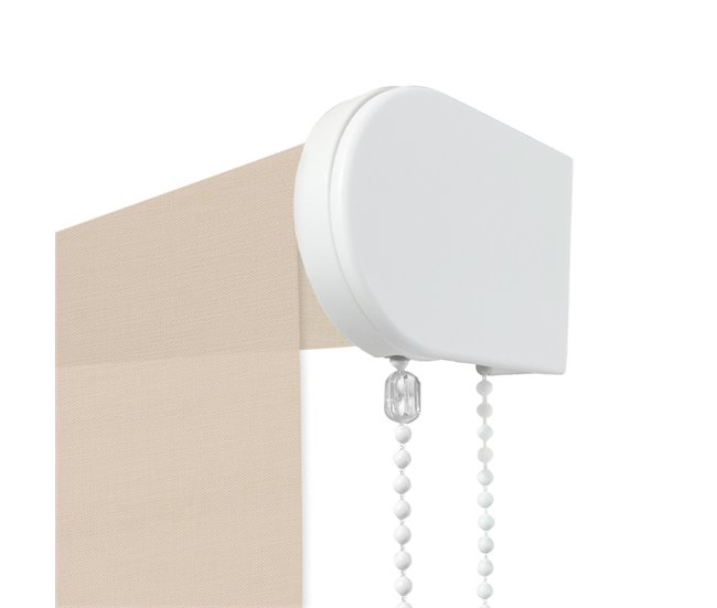 Conforama Estor Enrollable Screen Basic 5% En Color Blanco Lino