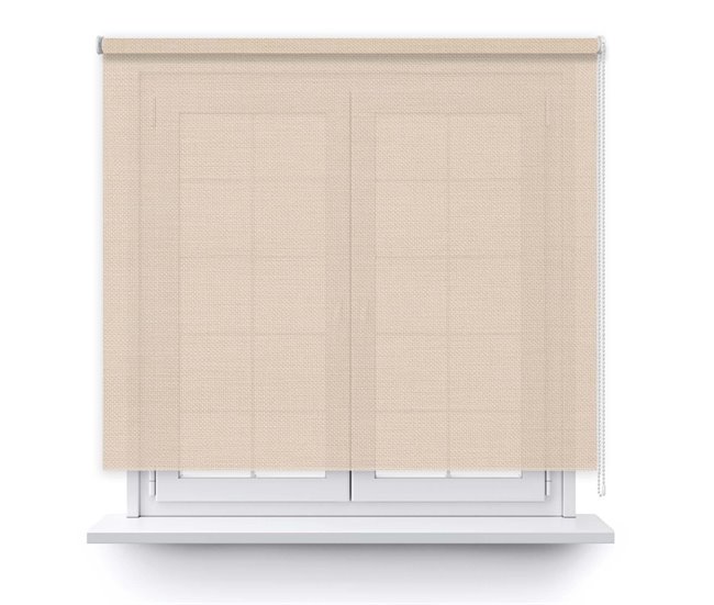 Conforama Estor Enrollable Screen Basic 5% En Color Blanco Lino