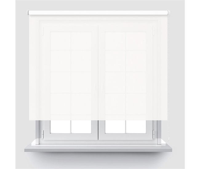 Conforama Estor Enrollable Screen Basic 5% En Color Blanco