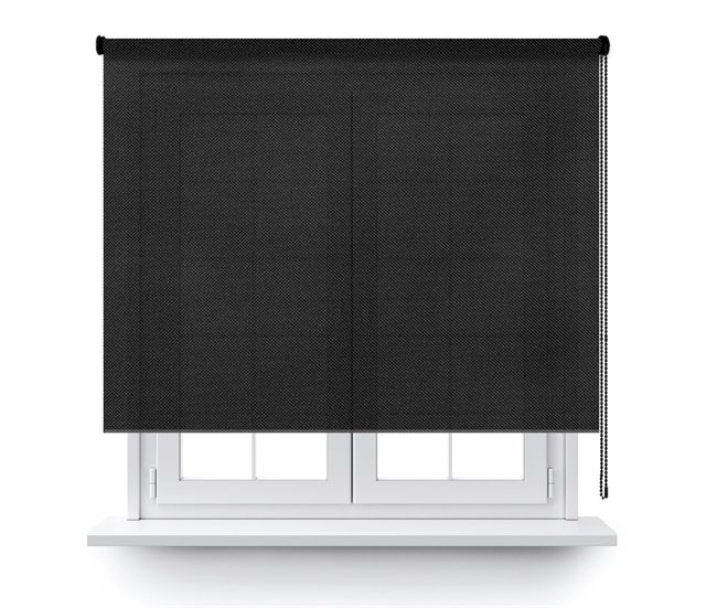 Conforama Estor Enrollable Screen Basic 5% En Color Negro