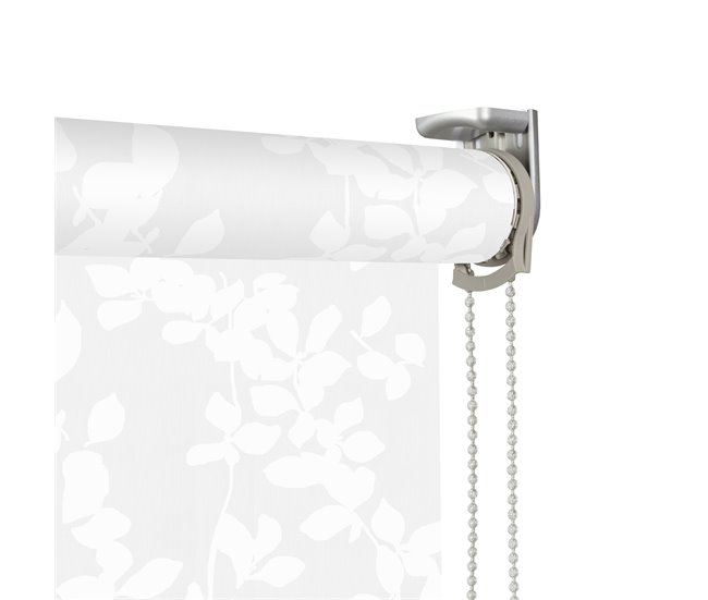 Conforama Estor Enrollable Traslúcido Estampado Polar Blanco 75 X 190cm