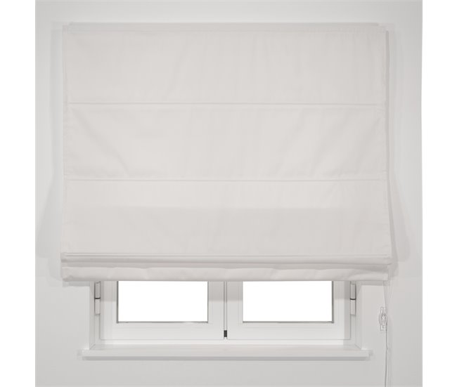 Conforama Estor Plegable Básico Traslúcido Blanco Roto 90 X 175