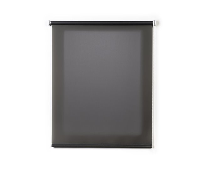 Conforama Estores enrollables Estor Translúcido Gris 45 x 180 cm